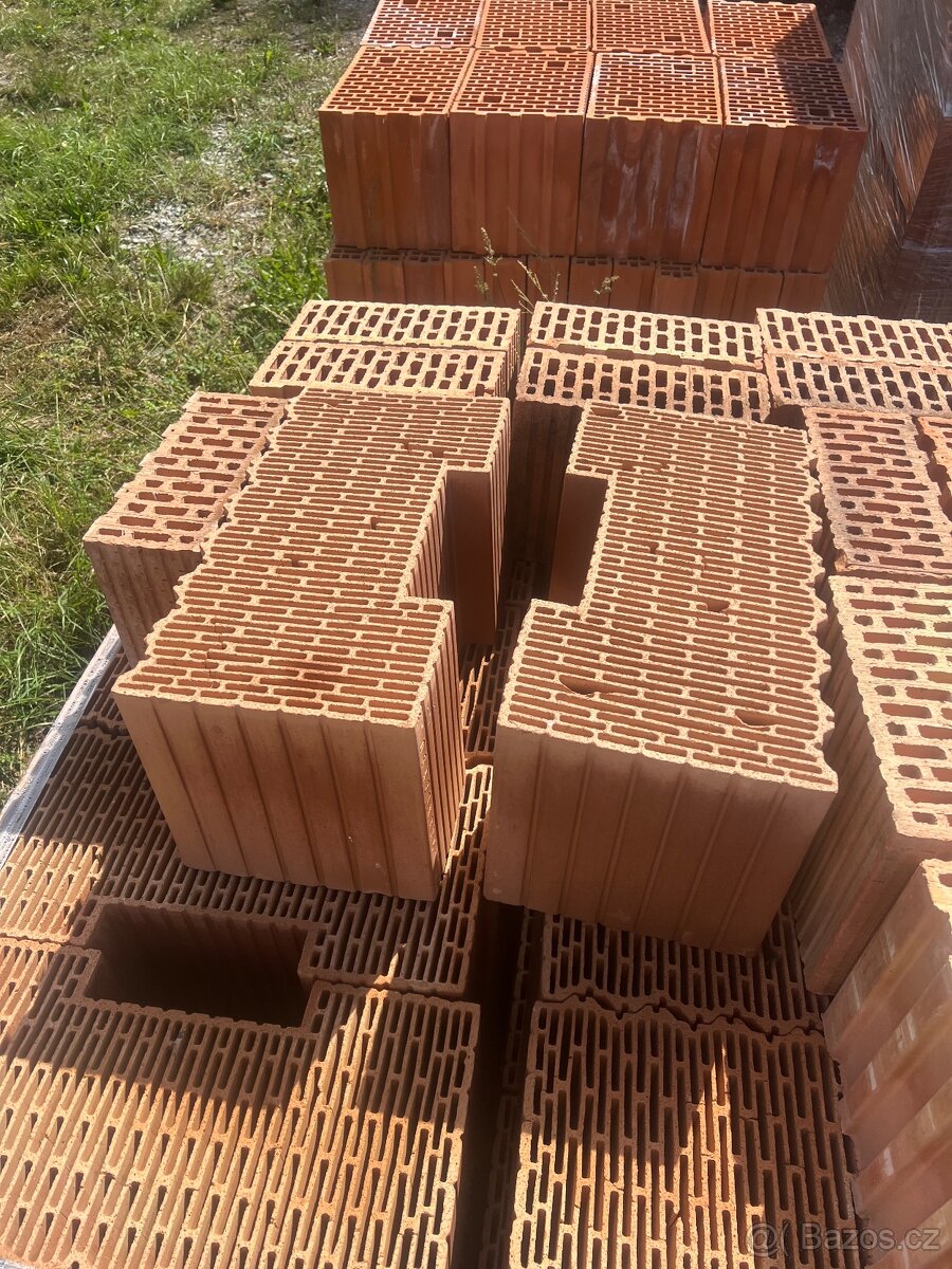 Cihly Porotherm 50 EKO plus, K, 1/2 K - 3