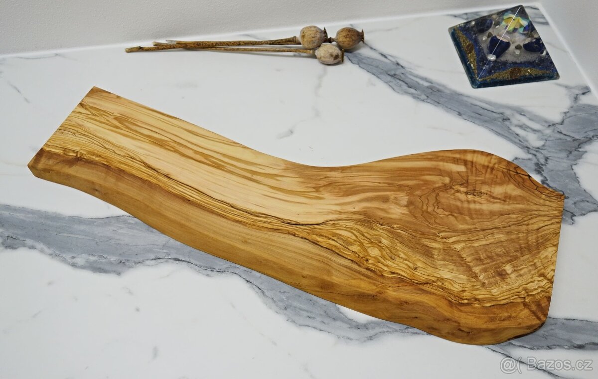Olivové prkénko nepravidelné - 3