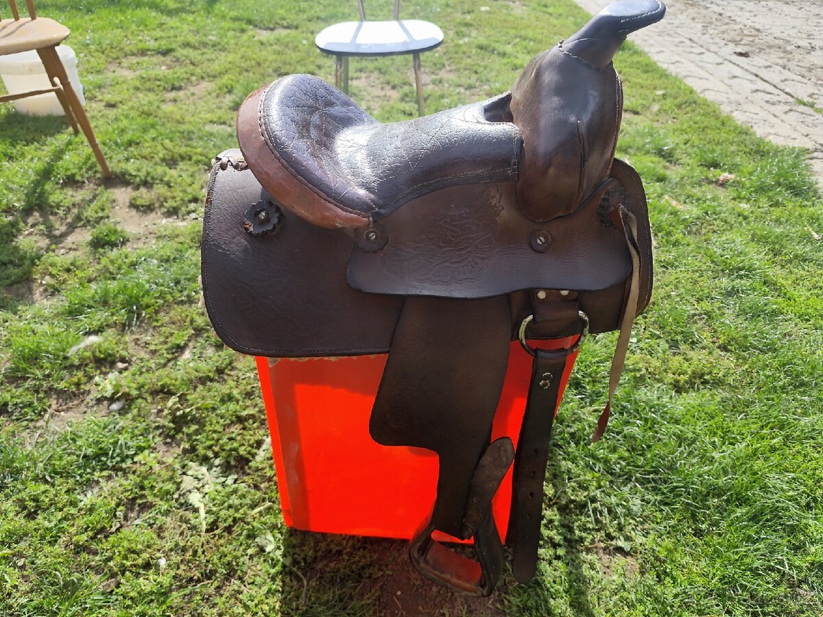 Westernové sedlo - 3