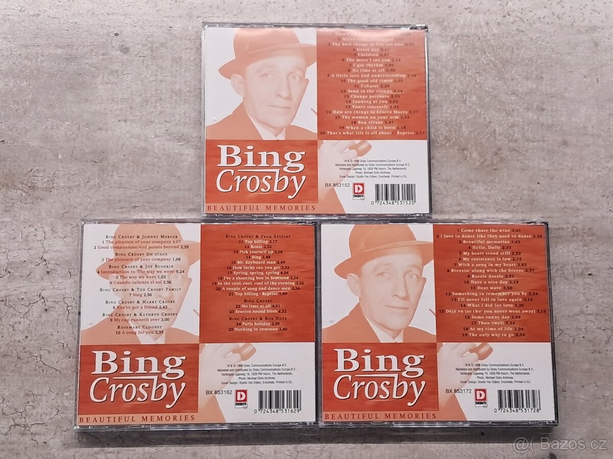 BING CROSBY - Beautiful Memories (3CD) - 3
