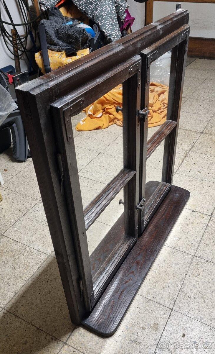 Stylové Zrcadlo okno - 3