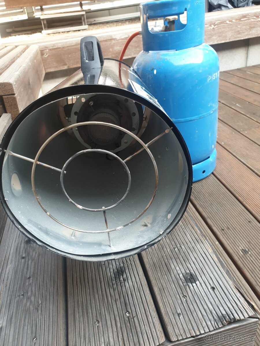 Teplogenerátor Meva TP17002 + Plynová bomba - 3