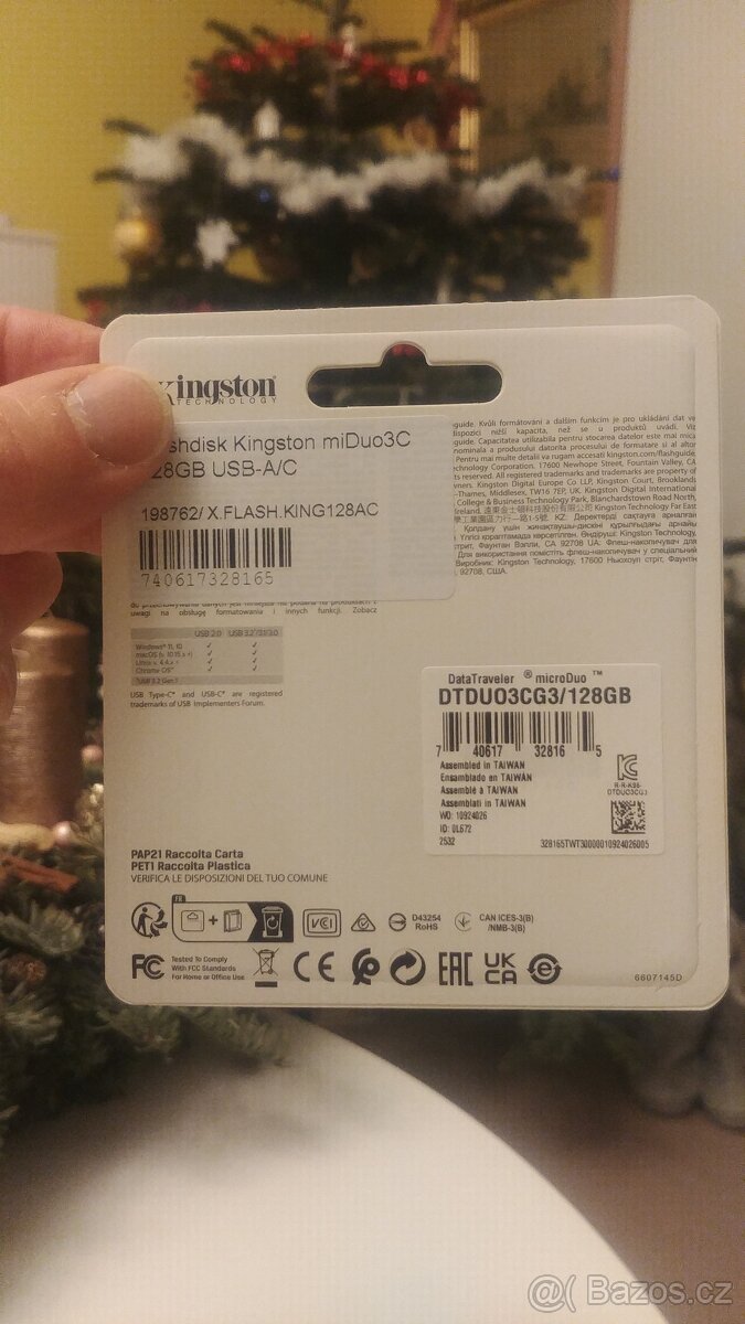 FLESH USB DISK KINGSTON 128GB DO MOBILU - 3