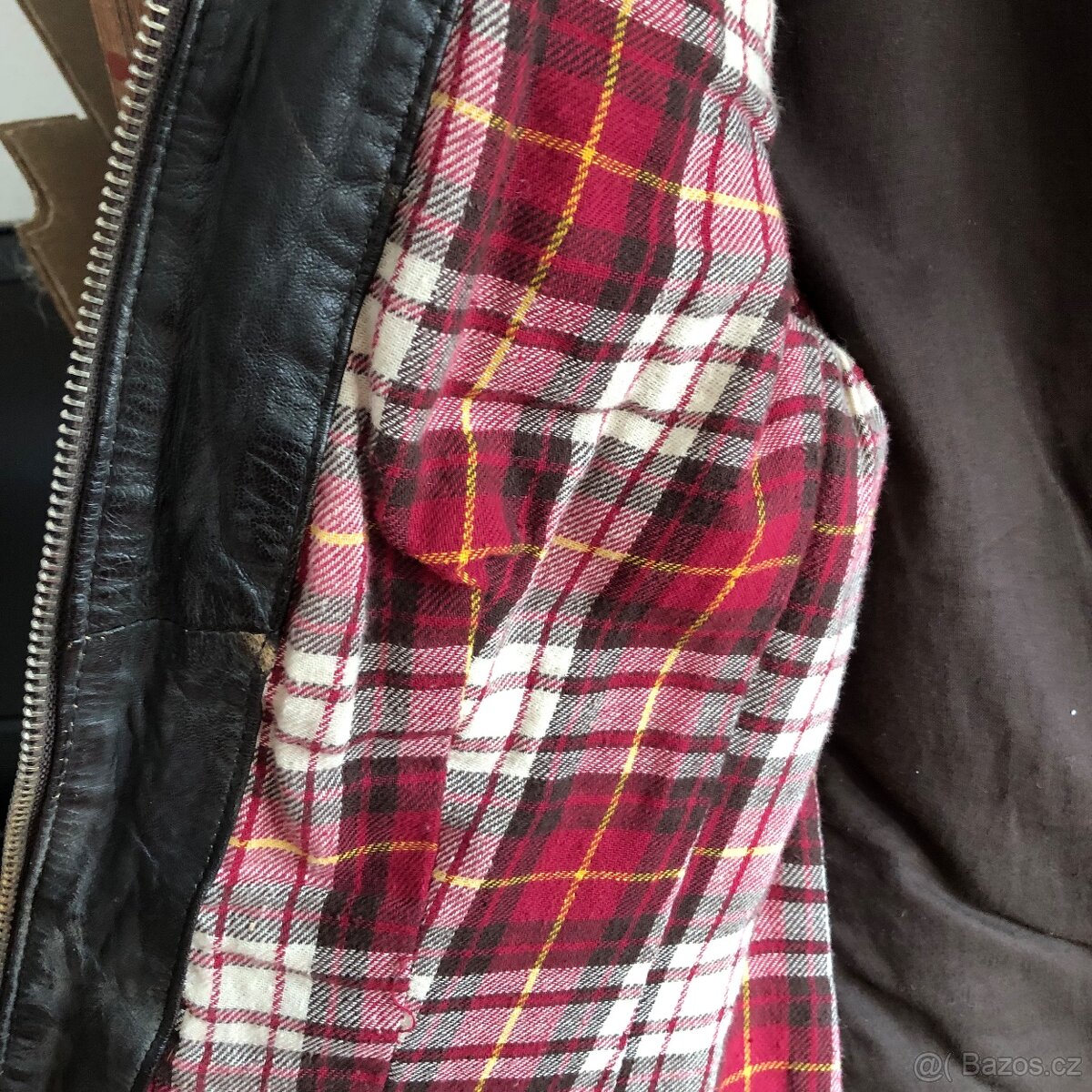 Kožená bunda dámská TOP stav - 3