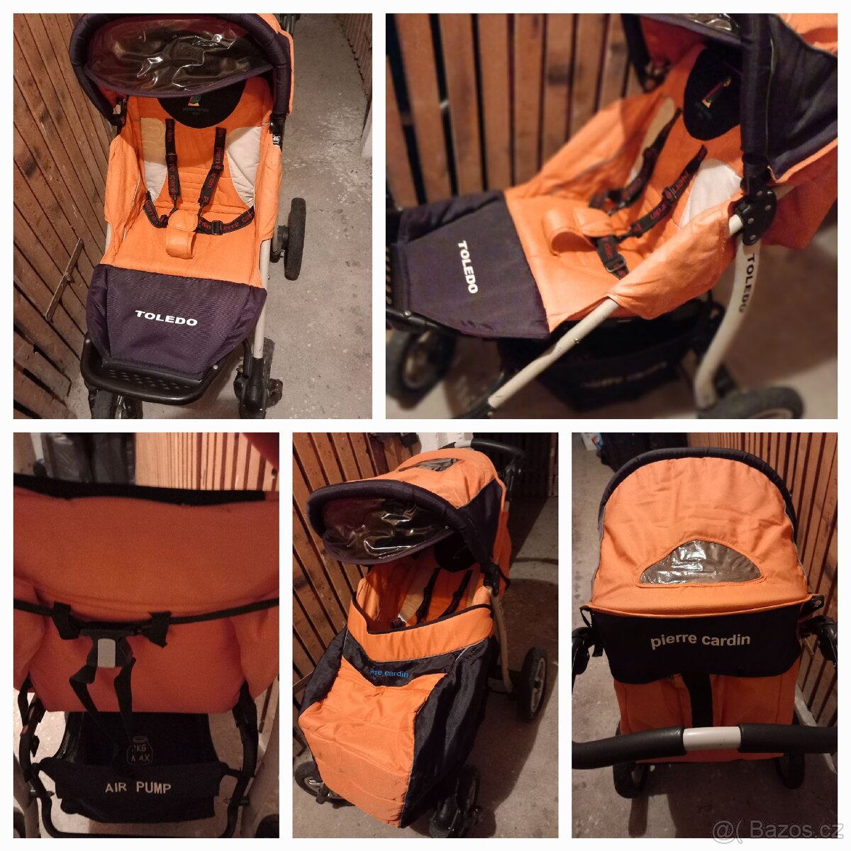 Kočárek dvoukombinace Pierre Cardin - 3