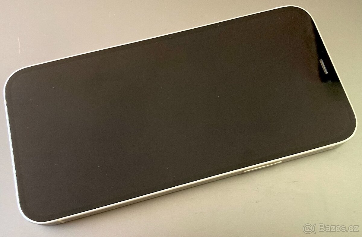 iPhone 12 128GB White, bat. 90%, záruka - 3