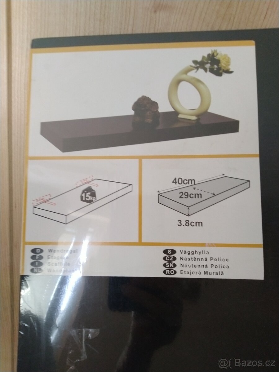 Nástěnné police - 3