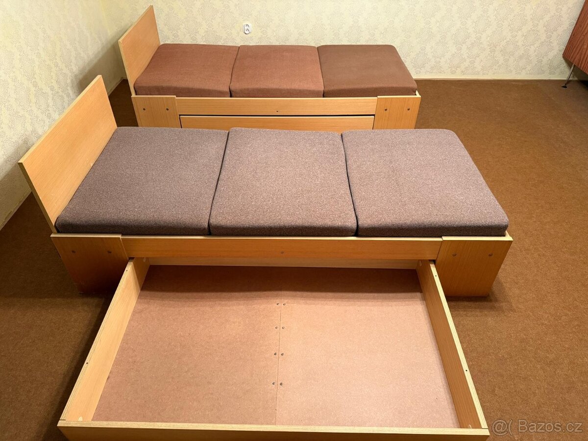 Dvě válendy s úložným prostorem - 3