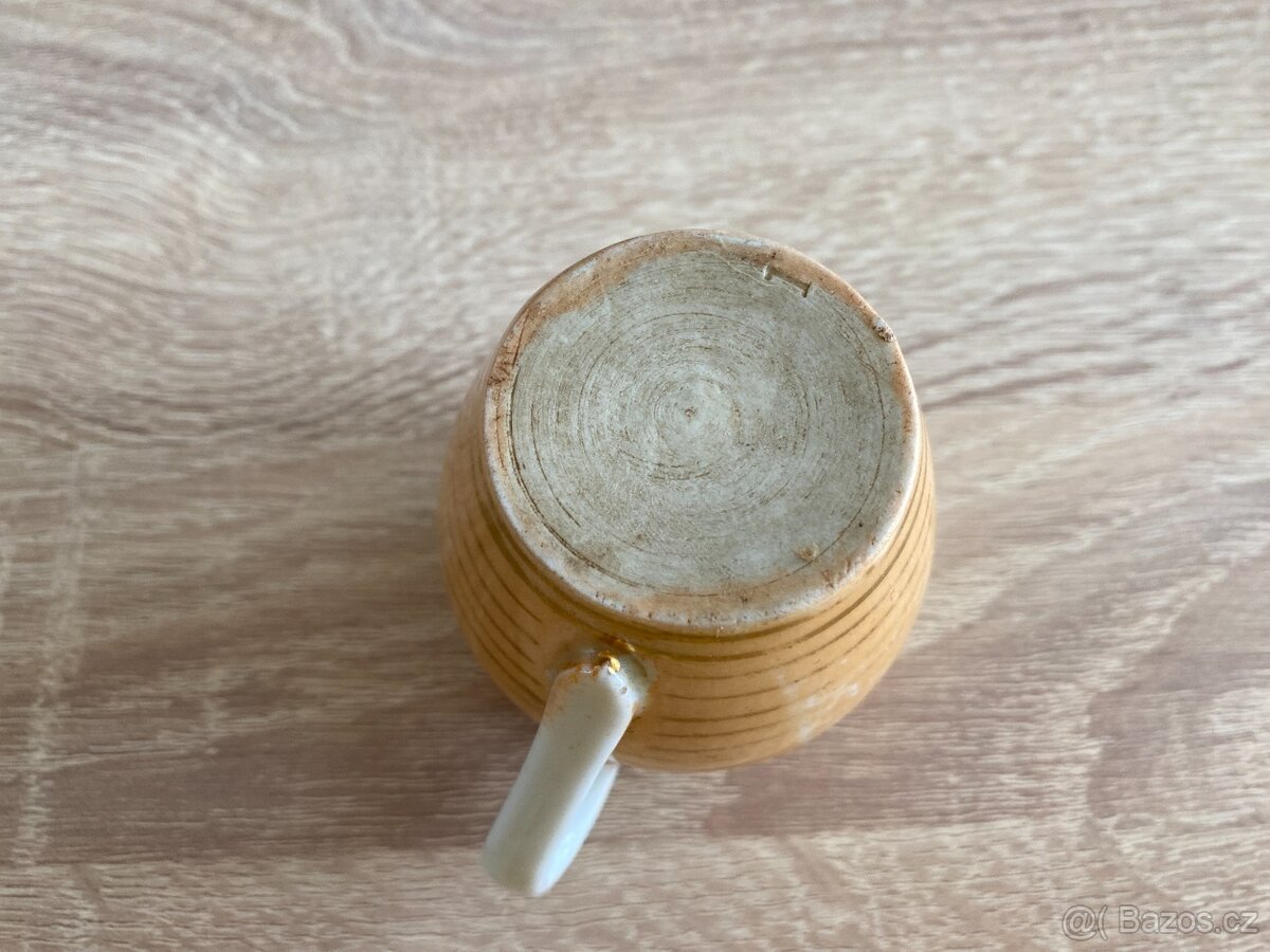 Starožitný hrneček cibulový objem 90 ml - 3