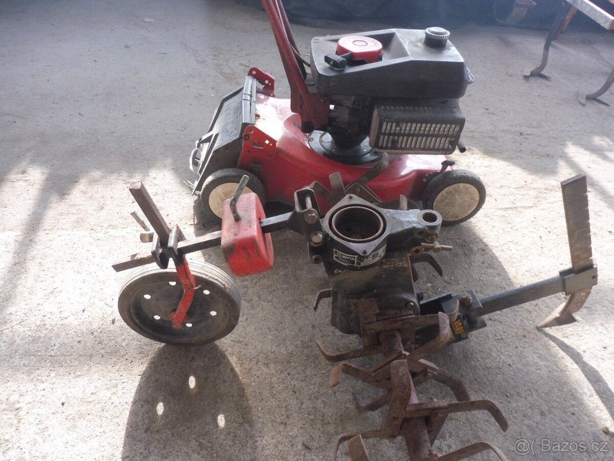 prodám rotavátor vari se sekačkou vari. komplet i s motorem - 3
