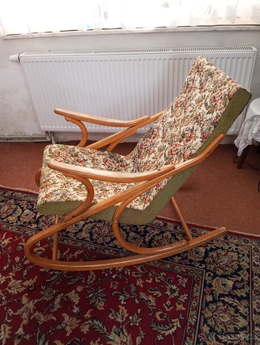 Retro houpací křeslo - 3