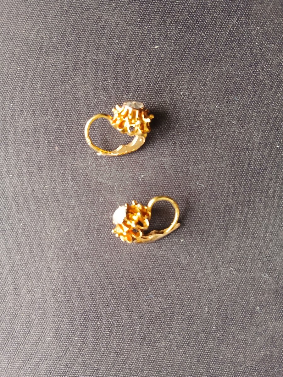 Náušnice zlaté - 3