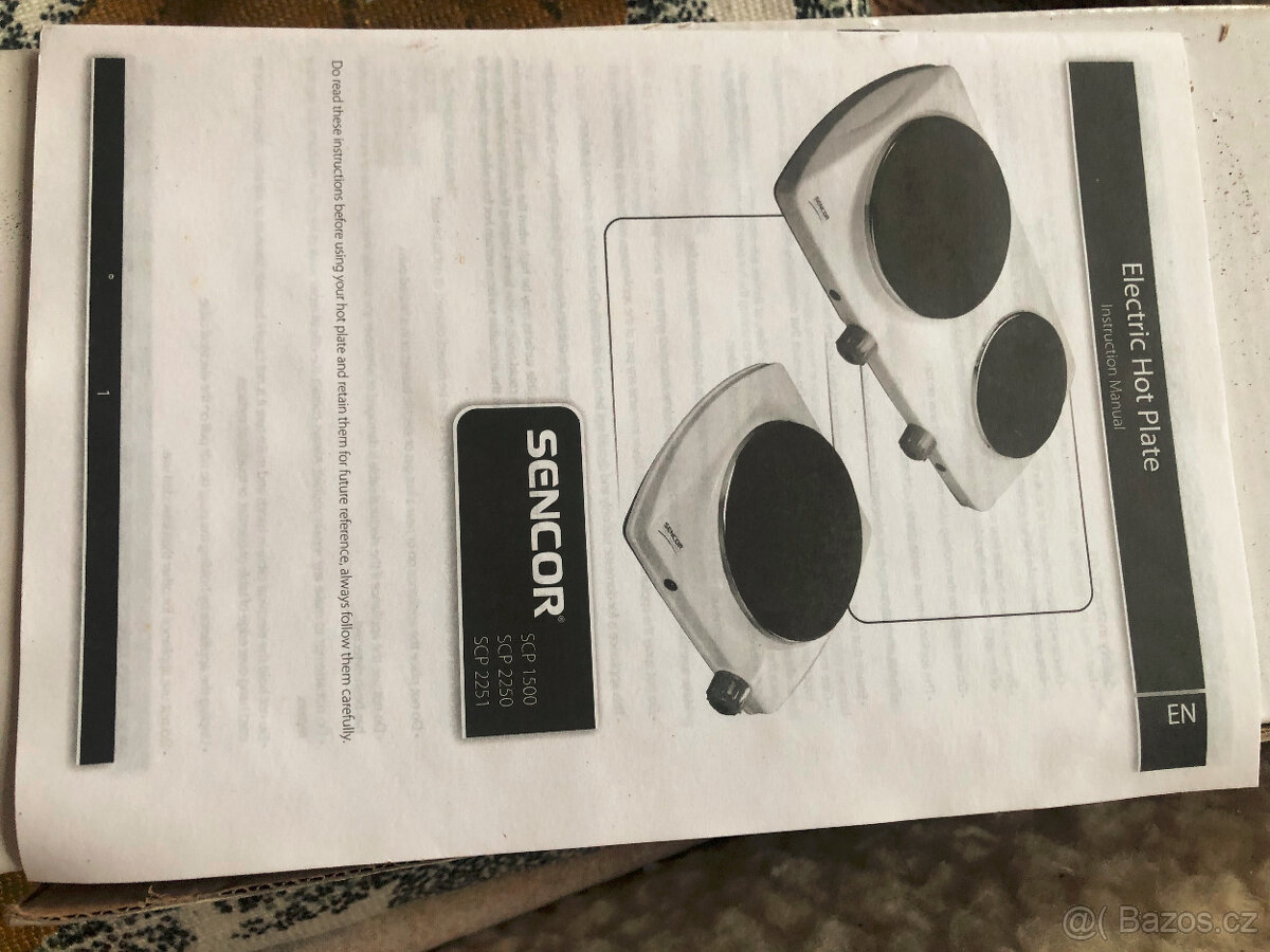 SENCOR SCP 2251 ELEKTRICKÝ VAŘIČ DVOJITÝ - 3