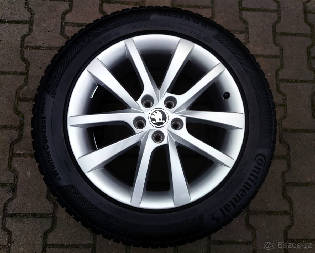 Alu kola originál Škoda Kodiaq 5x112 R18 Elbrus - 3