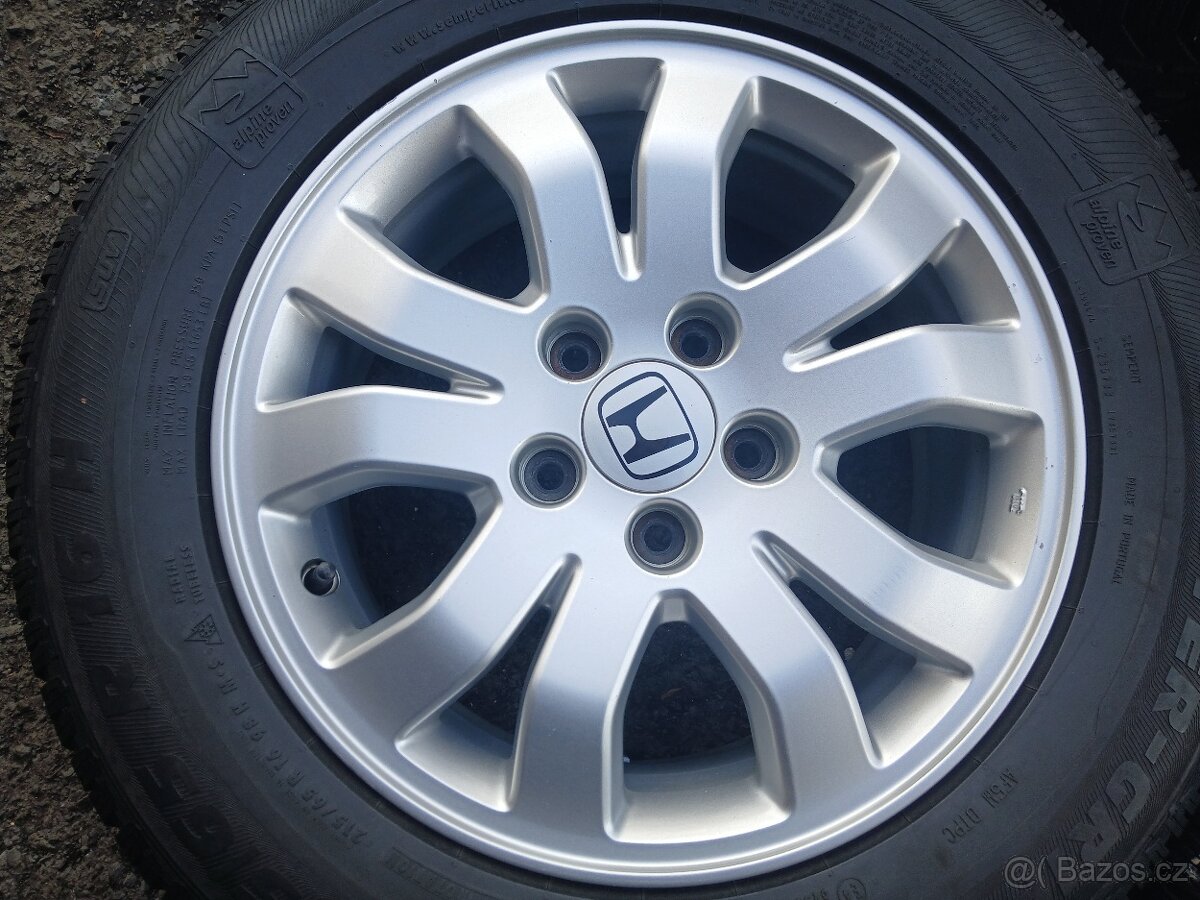 Sada Orig ALU kol Honda 215/65R16 zimní - 3