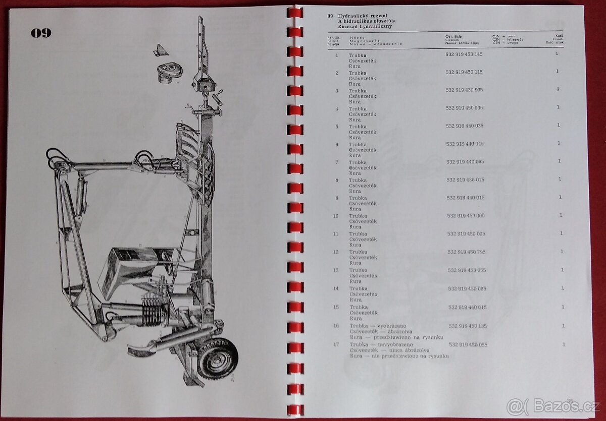 UNHZ 500 - KATALOG DÍLŮ - 3