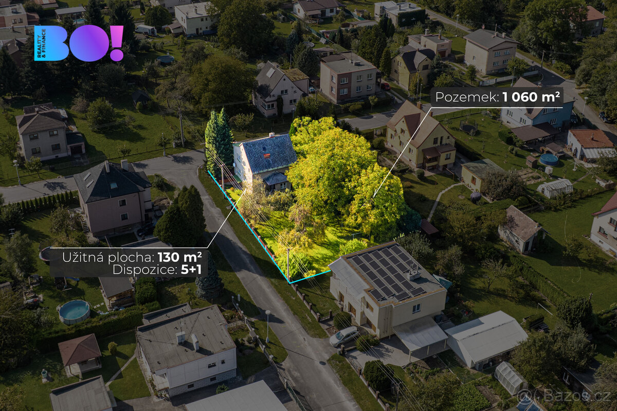 Prodej rodinného domu 160 m², pozemek 1060 m², ul. Vodárensk - 3