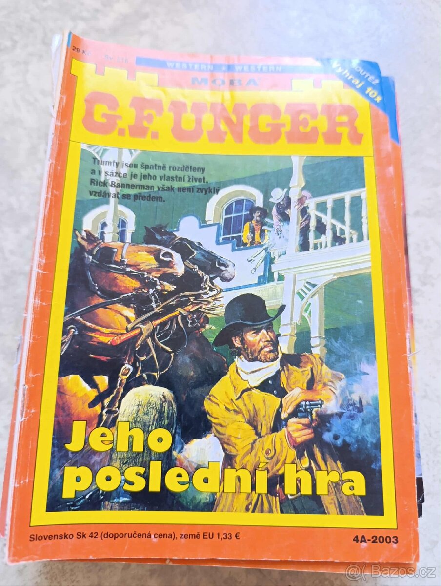 Knížky a časopisy western TOP. - 3