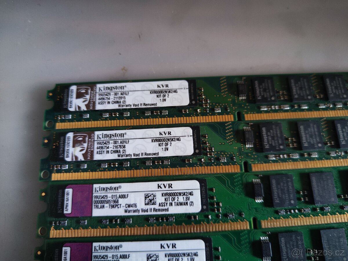 Kingston 4x2GB DDR2 Kit Of 4x2GB. - 3