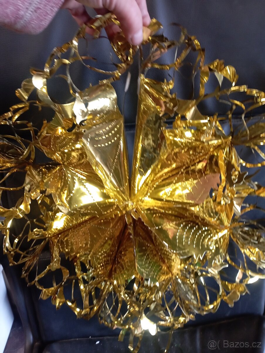 Vánoční hvězda atd dekorace - 3