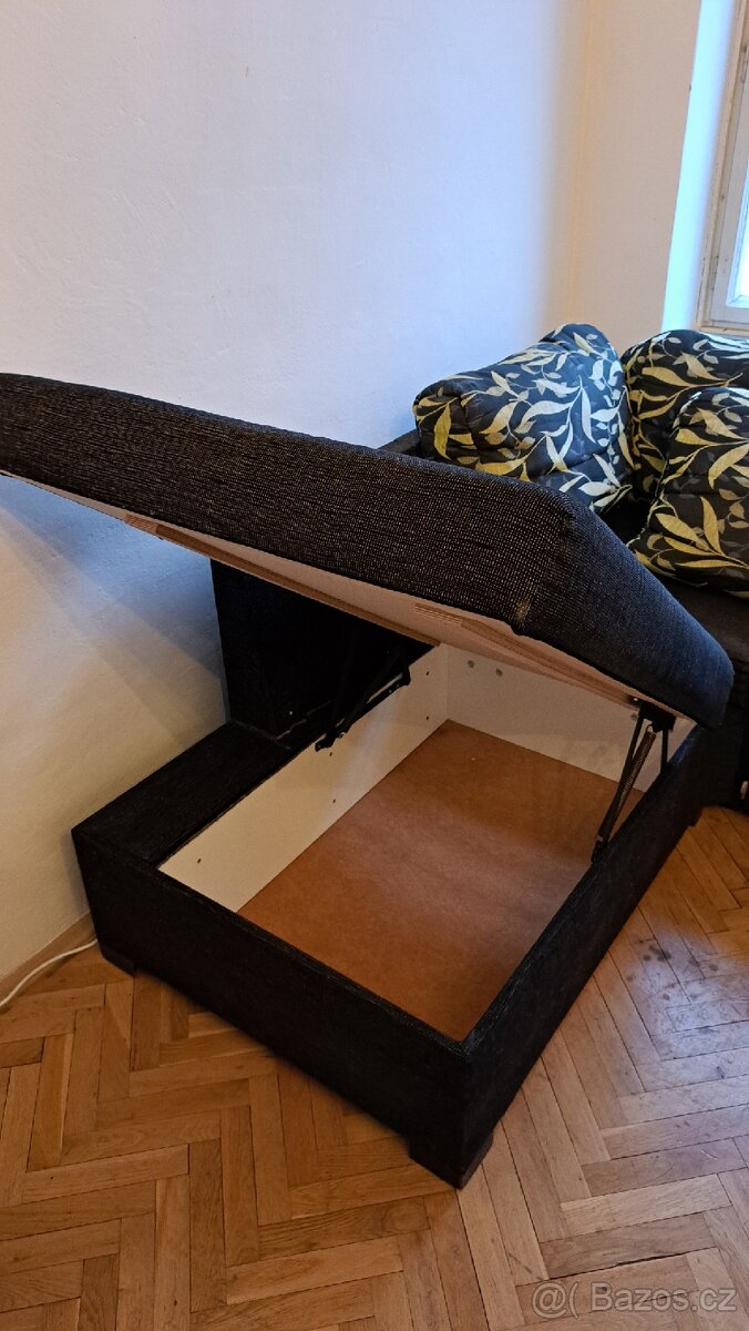 Rohový rozkládací gauč - 3