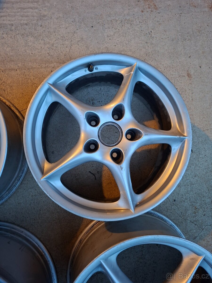 Porsche 911,typ 996 facelift sada origo alu kol - 3