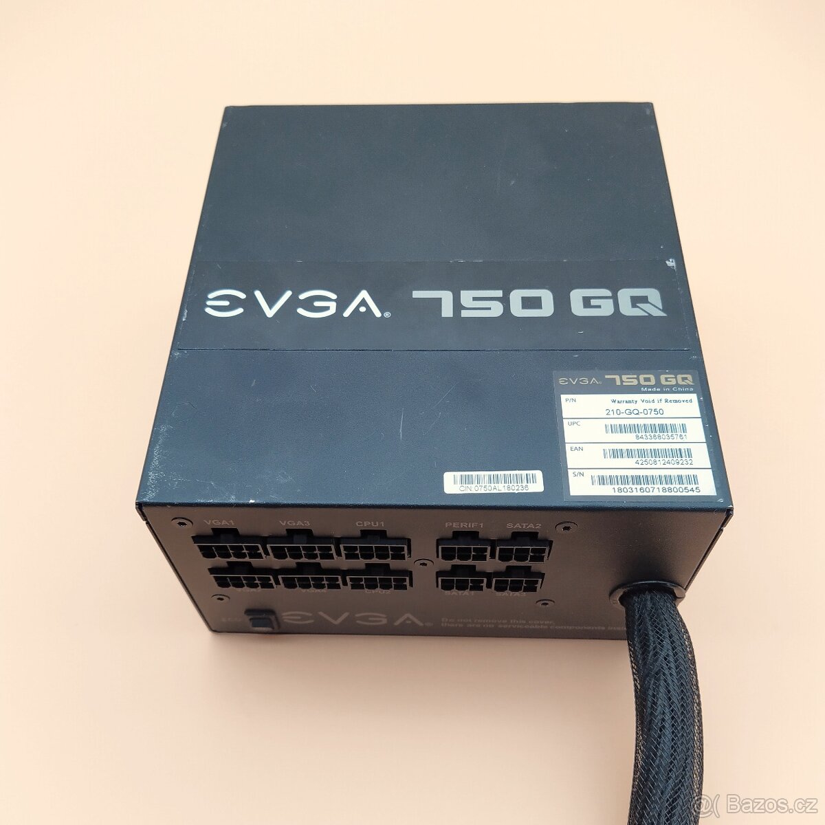 Prodám PC zdroj EVGA 750 GQ Gold - 3