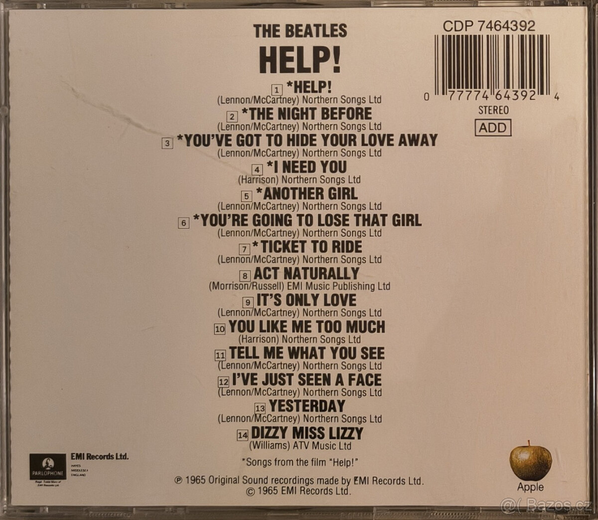 CD The Beatles: A Hard Days Night - 3