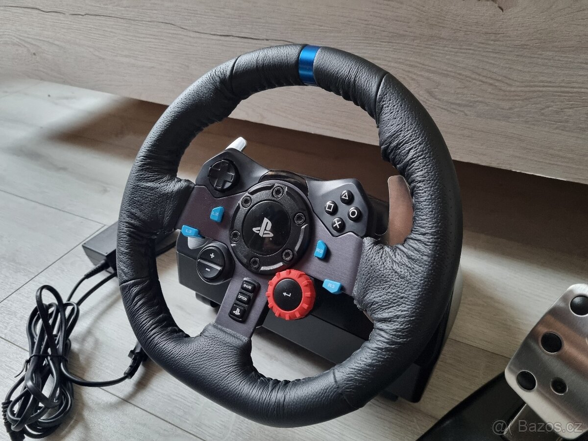 Herní volant Logitech G29 Force Feedback, dobrý stav - 3