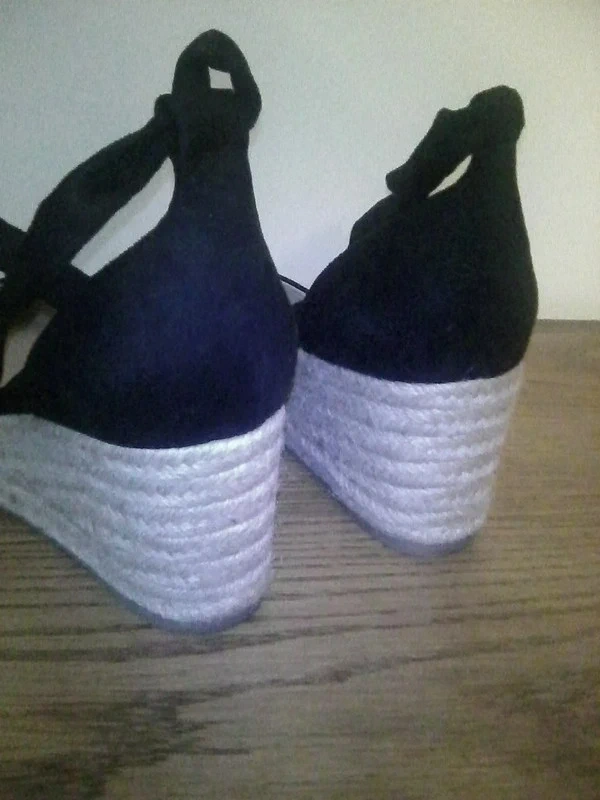 Černé espadrilky, vel.41 - 3