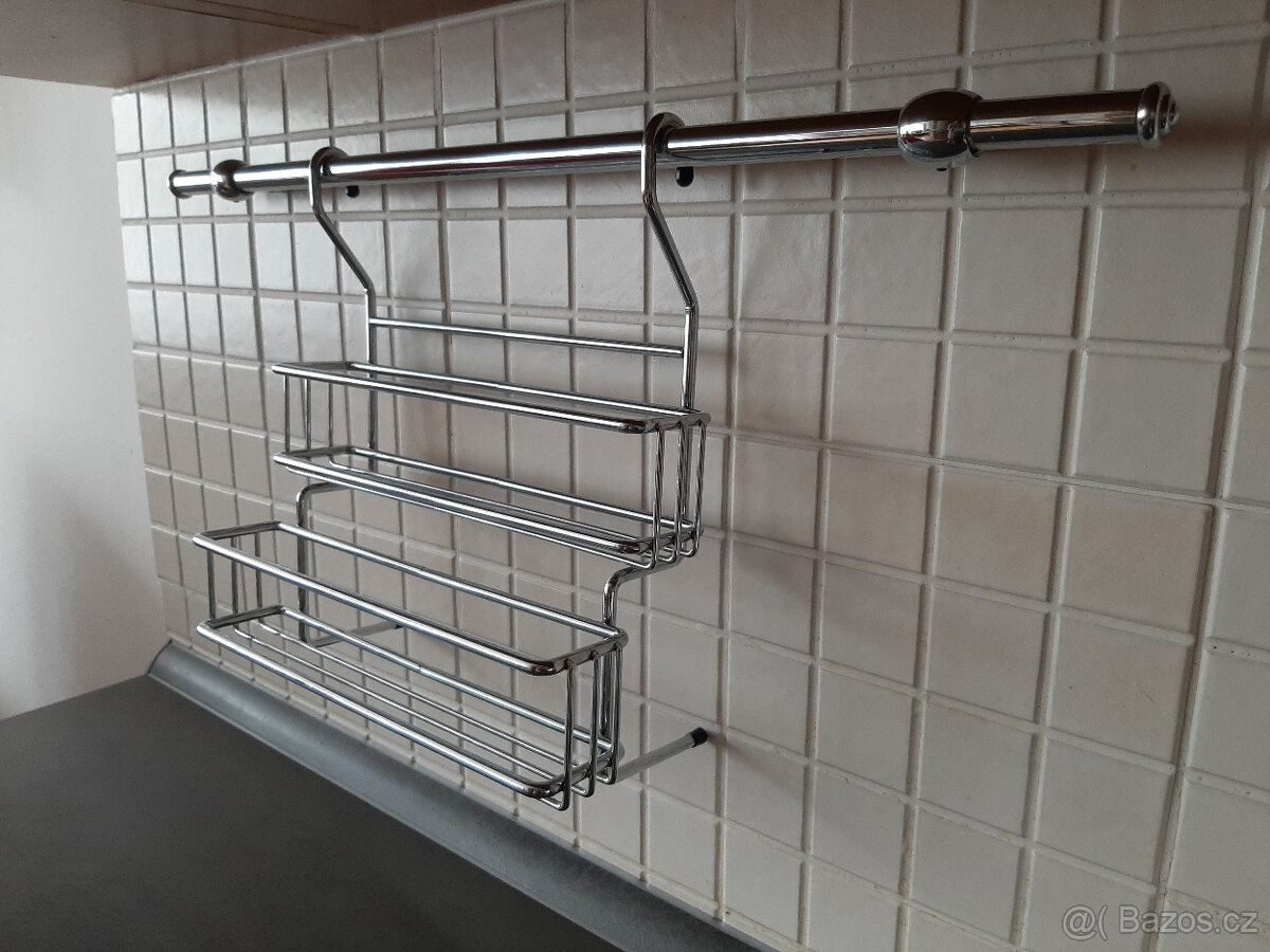 Kuchyňský drátěnný systém - chrom - 3