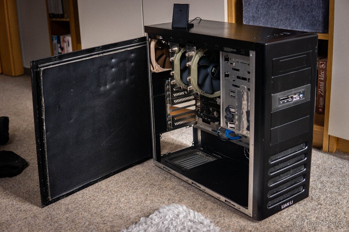 Lian Li PC-7FN vystlaná protihlukovou hmotou - 3