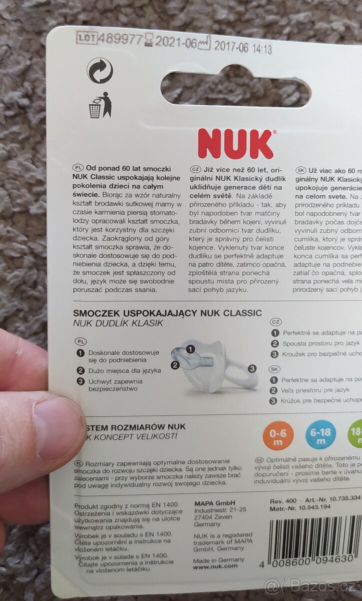 DP.10_Dudlík NUK 6-18m - 3