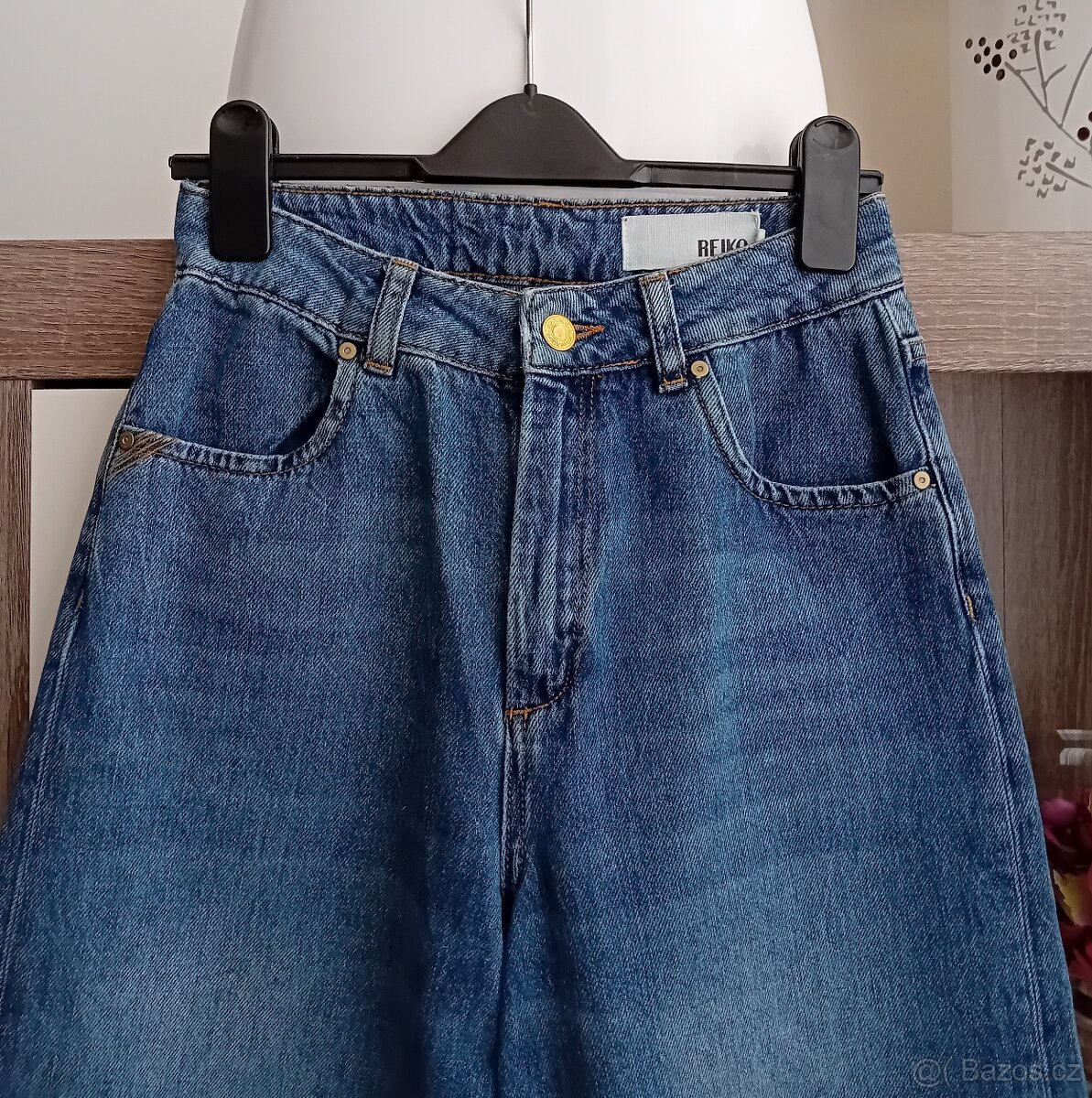 Reiko dámské široké džíny vel. XS/S - 3