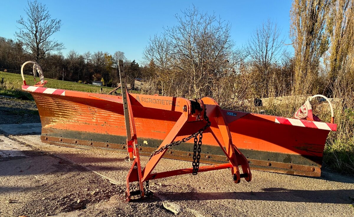 Zadní sněhová radlice Agrometall ZR-T3 s osvědčením - 3