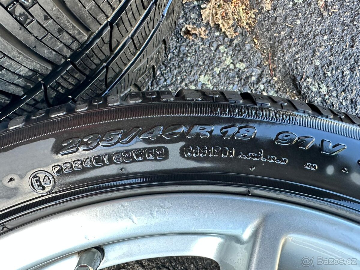 Prodám Porsche kola 5x130 8Jx18 ET57 + 10,5Jx18 ET60 - 3