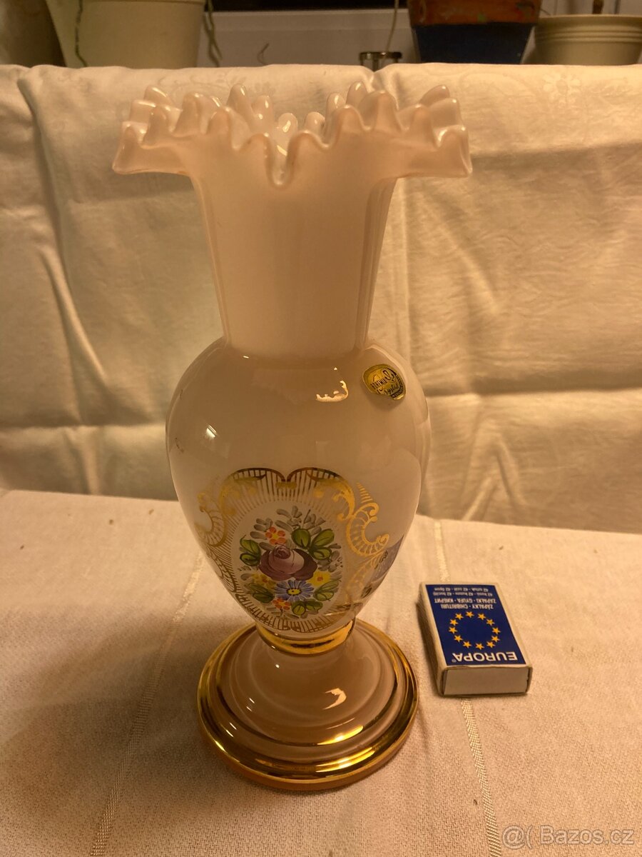 skleněná váza Bohemia Crystal - 3