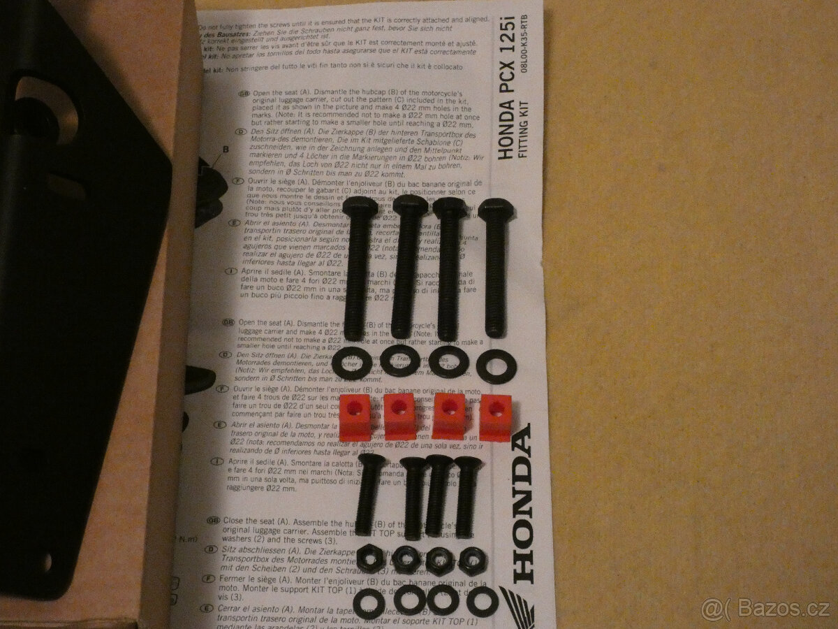 HONDA PCX 125 ORIGINÁL NOSIČ / DRŽÁK ZADNÍHO KUFRU - 3