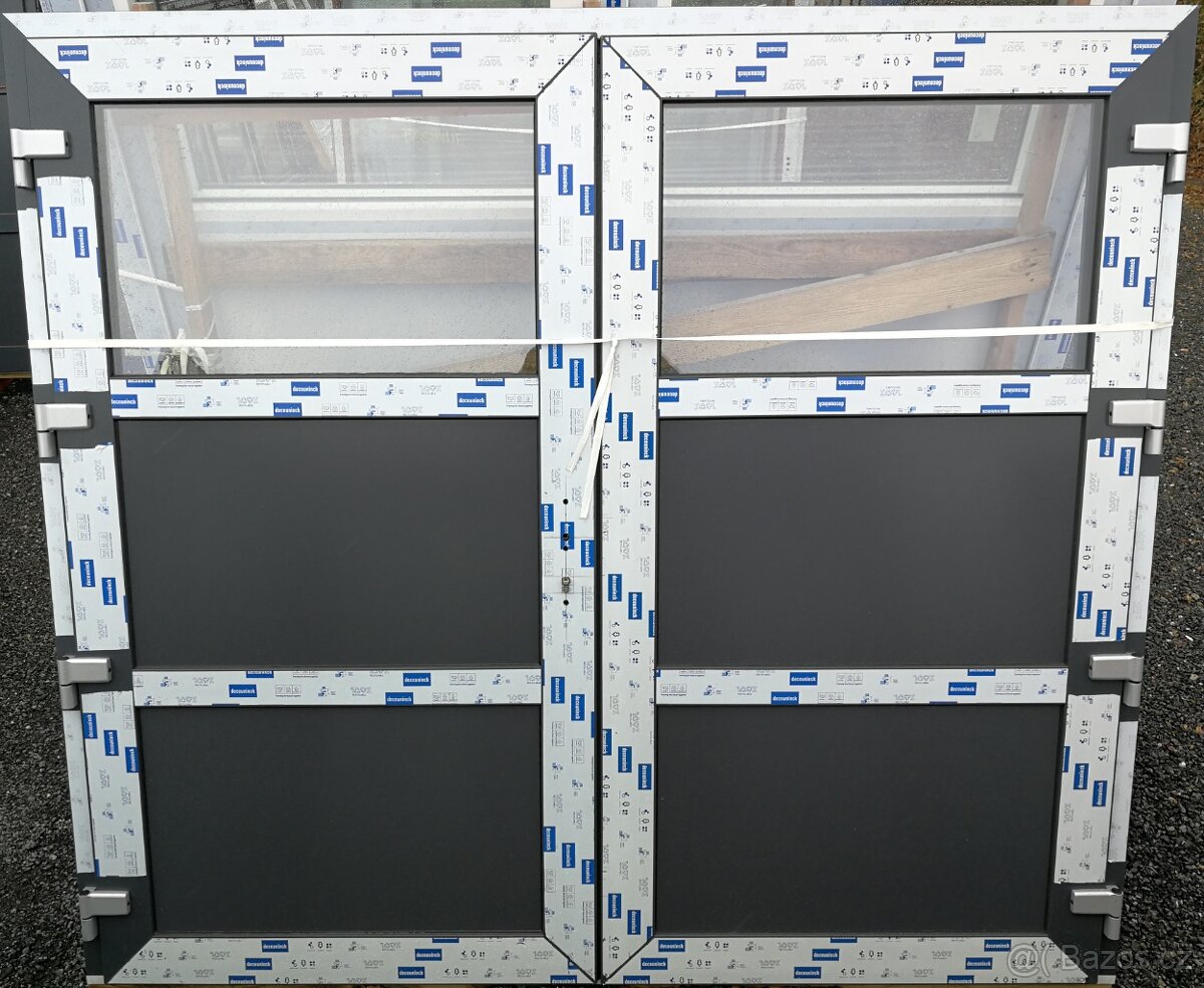 dveře plastové - vrata - 3