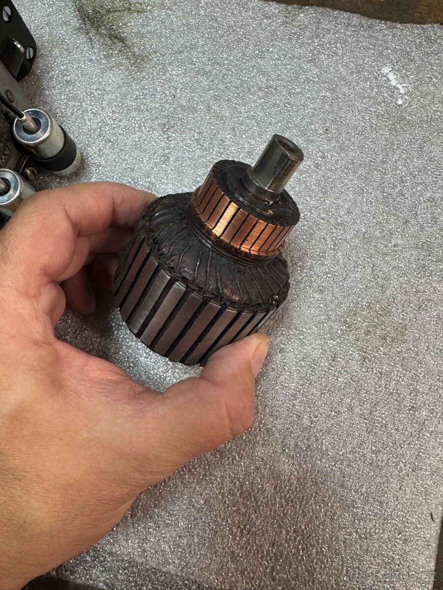 Zapalování JAWA-ČZ 6V 40W dvouválec, kostra + - 3