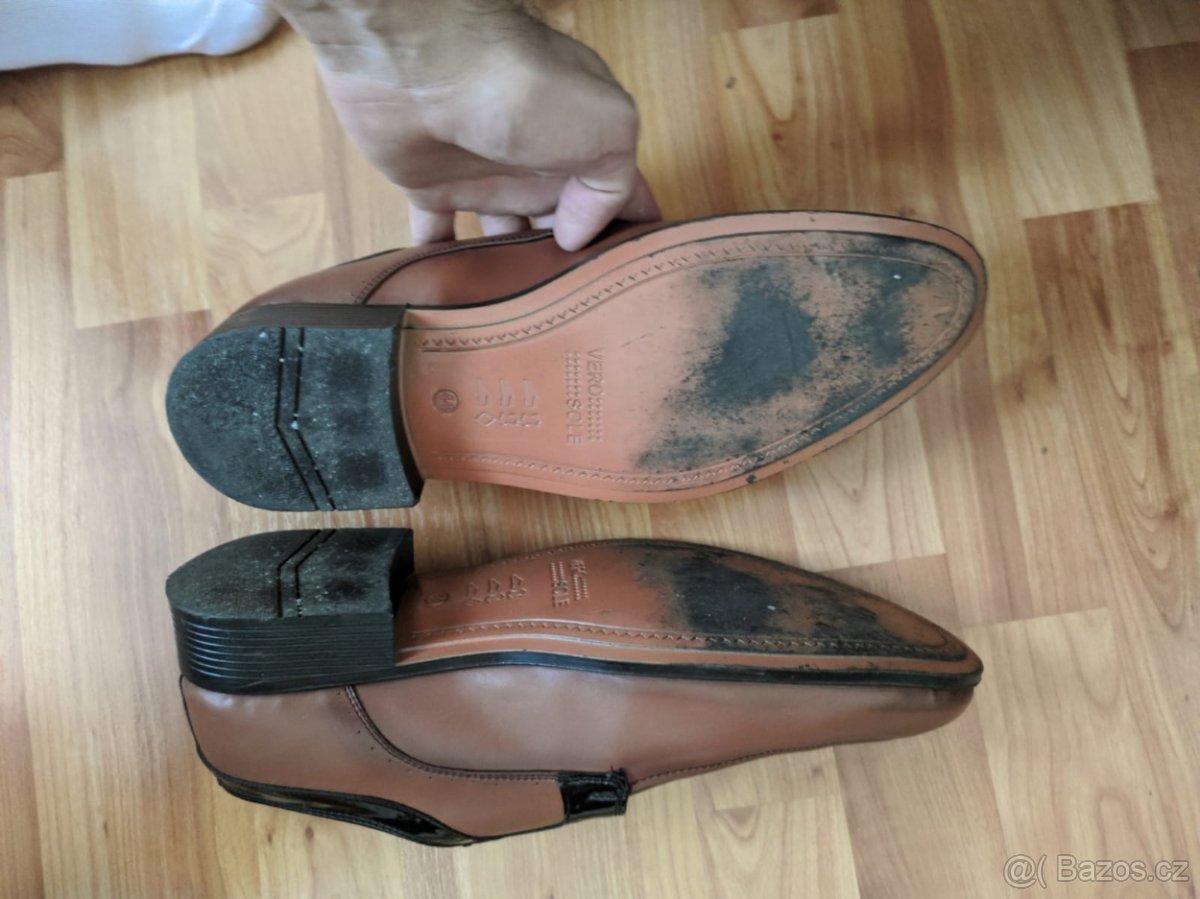 Kožené polobotky vel. 44 z Turecka - 3