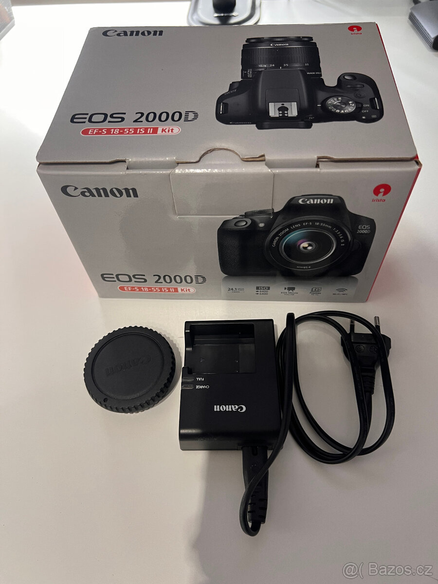 Canon EOS 2000D + objektiv + brašna (STAV NOVÉHO KUSU) - 3