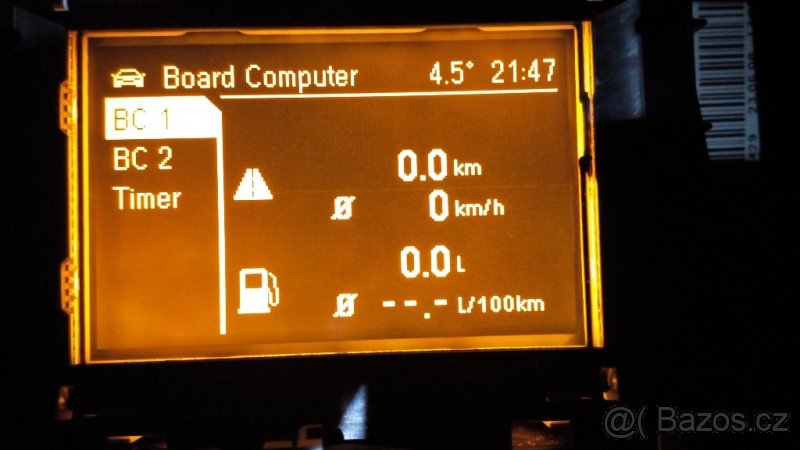 Display GID pro Opel Astra H Zafira B - 3