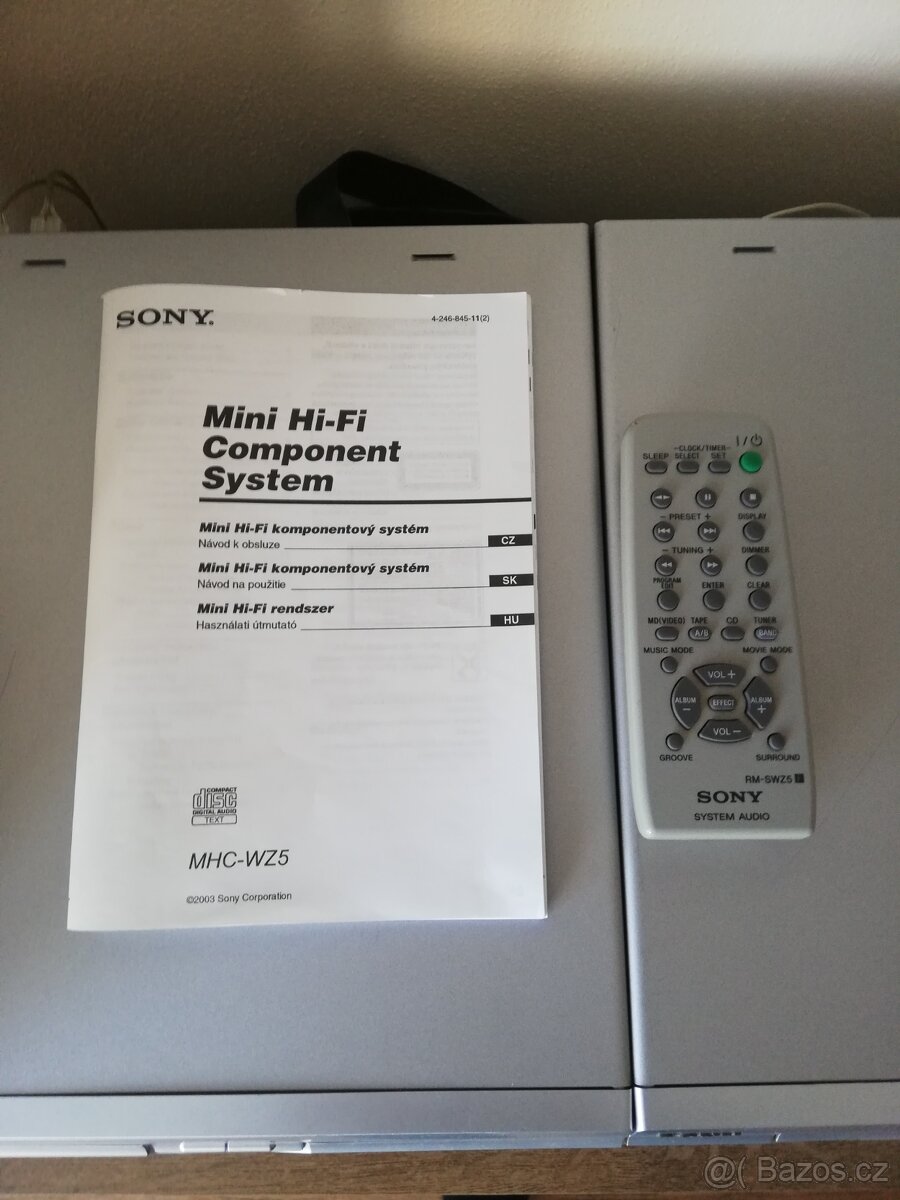 Sony Mini - Hi-Fi MHC-WZ5 - 3
