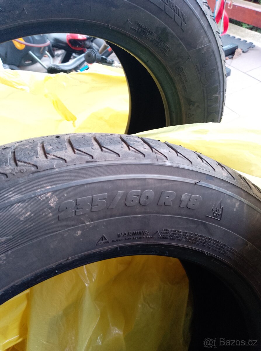 Zimní pneumatiky 235/60/18 Michelin - 3