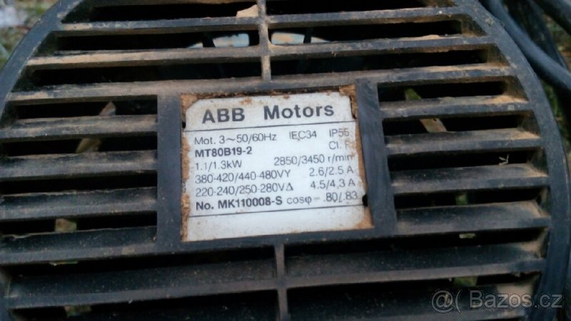 elektromotor patkový - 3