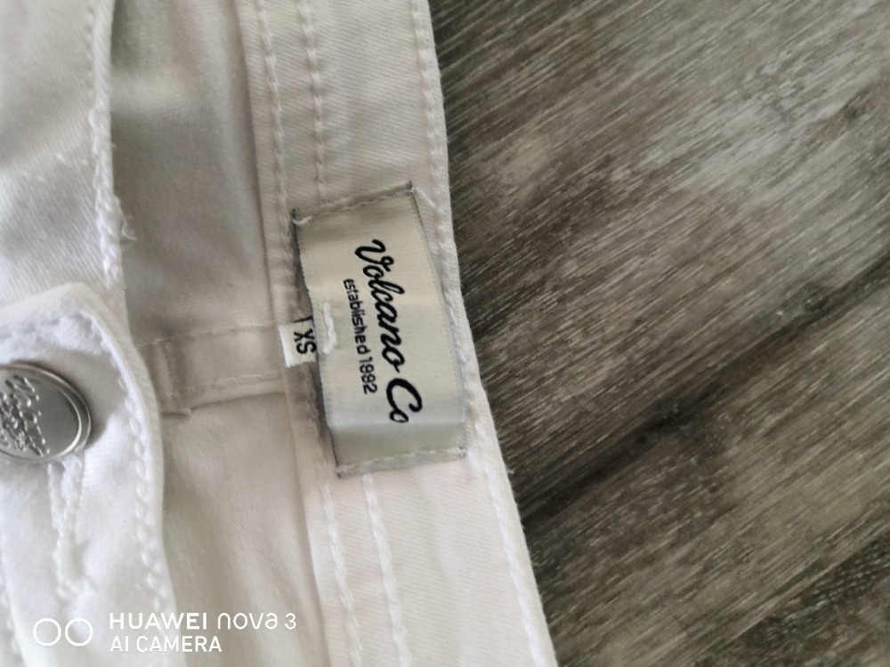 Bílé jeansy vel. XS - 3