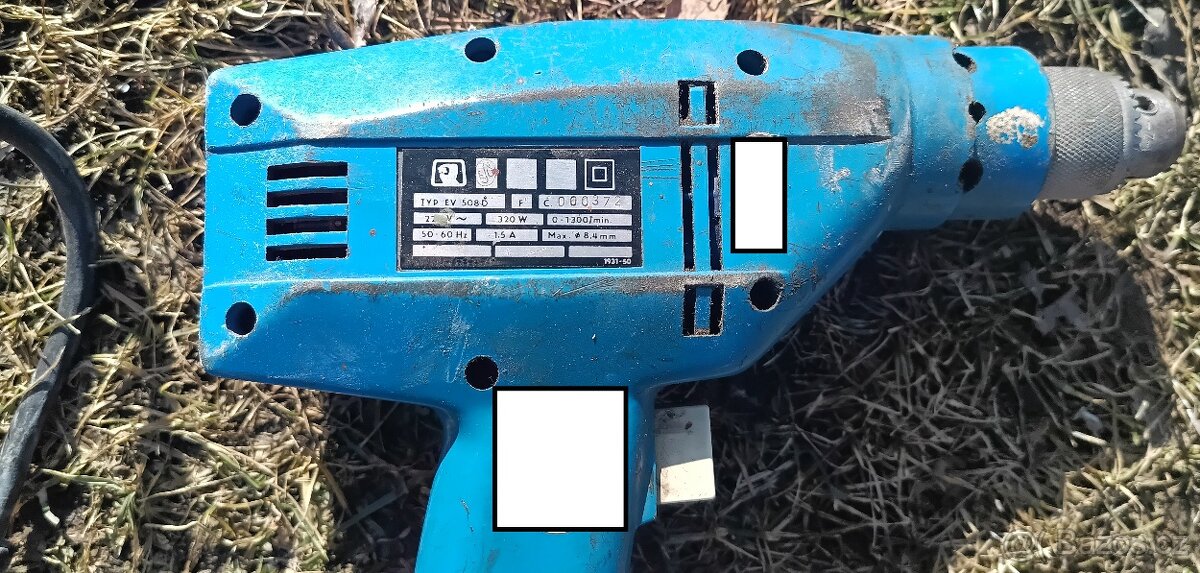 Ruční elektrická vrtačka narex EV 508 D - 3