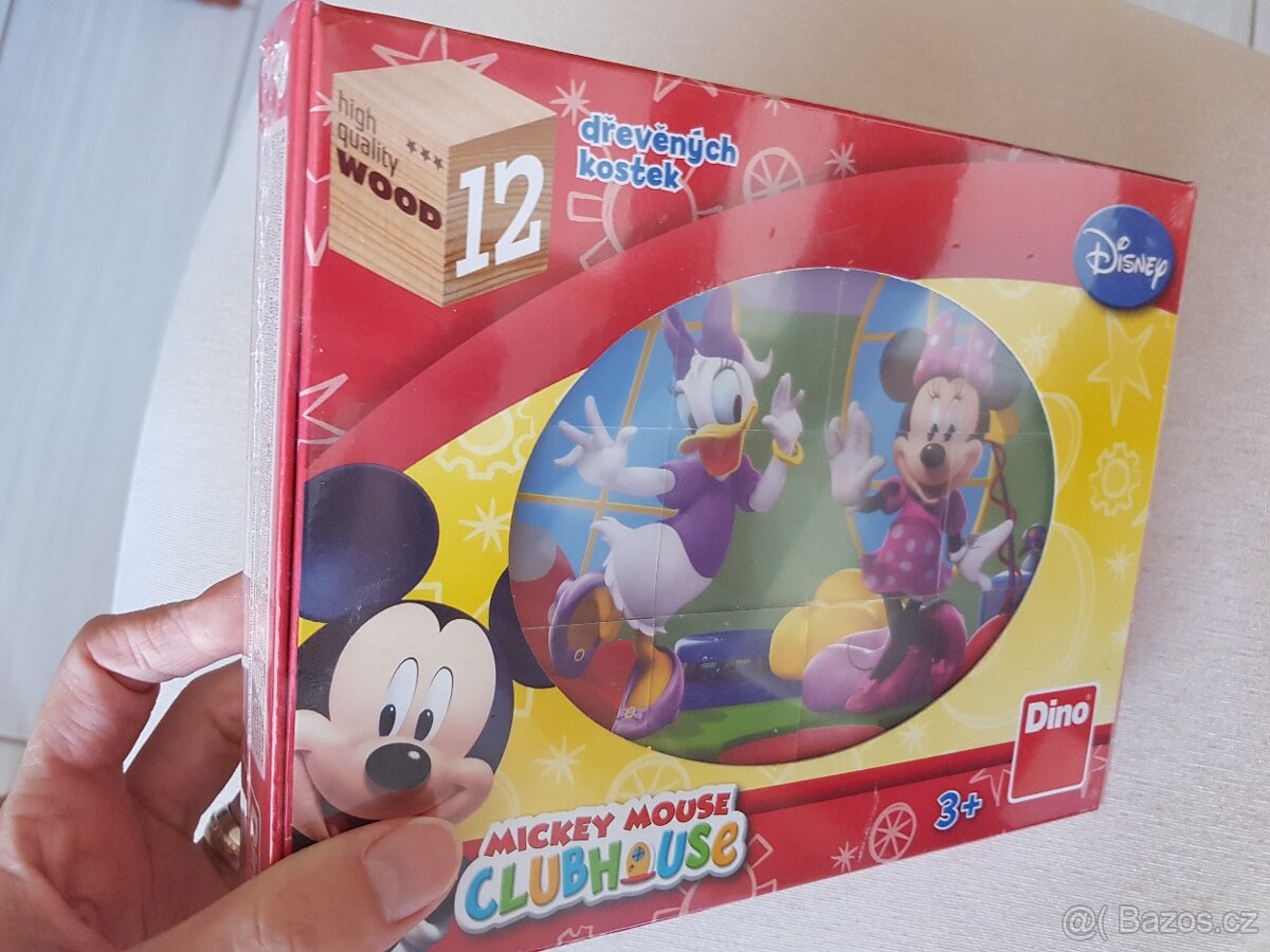 Dino kostky Mickey Mouse NOVE - 3