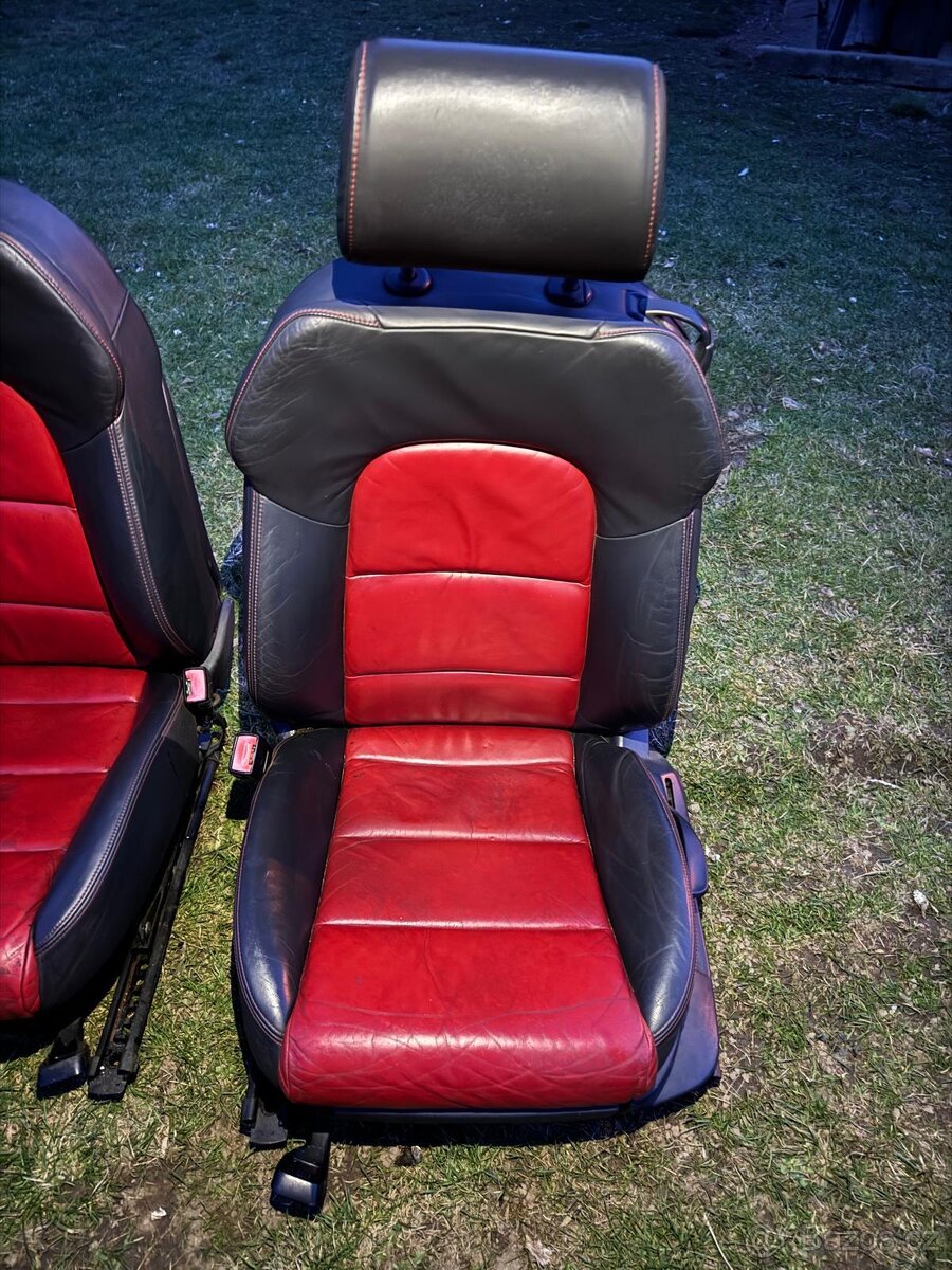 Kožené vyhřívané sedačky Audi S3 8P 3-dvéř - 3